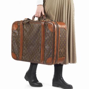 LOUIS VUITTON VALIGIA MEDIA  - Asta Vintage: borse e accessori di Hermes, Louis Vuitton e altre grandi maison  - Associazione Nazionale - Case d'Asta italiane