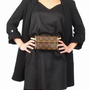 LOUIS VUITTON POCHETTE/MARSUPIO FLORENTINE  - Asta Vintage: borse e accessori di Hermes, Louis Vuitton e altre grandi maison  - Associazione Nazionale - Case d'Asta italiane