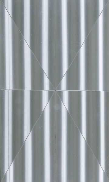 ,Getulio Alviani : Superficie a testura vibratile 'Ortogonali e Diagonali'  - Asta Asta di Arte Moderna e Contemporanea - Associazione Nazionale - Case d'Asta italiane