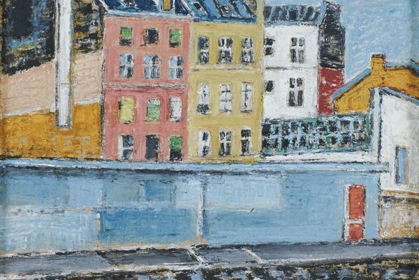 ,Orfeo Tamburi : Il muro azzurro  - Asta Asta di Arte Moderna e Contemporanea - Associazione Nazionale - Case d'Asta italiane