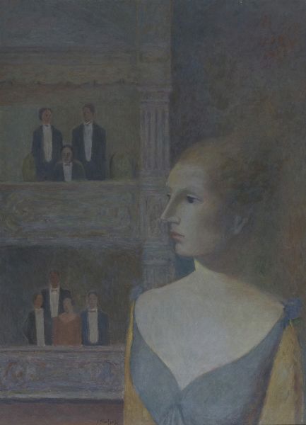 ,Giuseppe Manfredi : A teatro  - Asta Asta di Arte Moderna e Contemporanea - Associazione Nazionale - Case d'Asta italiane