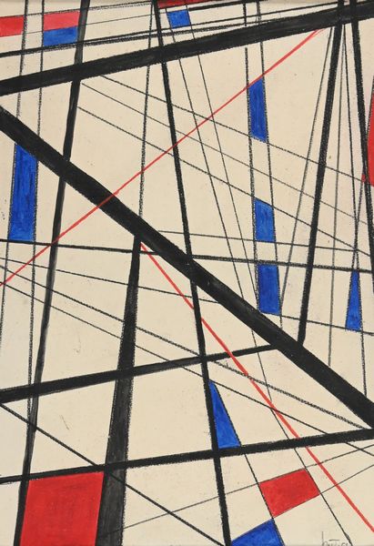 ,Mario Nuti : Composizione  - Asta Asta di Arte Moderna e Contemporanea - Associazione Nazionale - Case d'Asta italiane