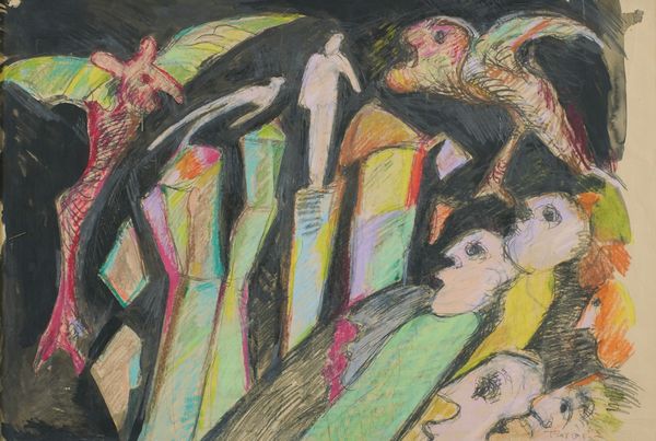 ,Flavio Bartolozzi : Apocalisse  - Asta Asta di Arte Moderna e Contemporanea - Associazione Nazionale - Case d'Asta italiane