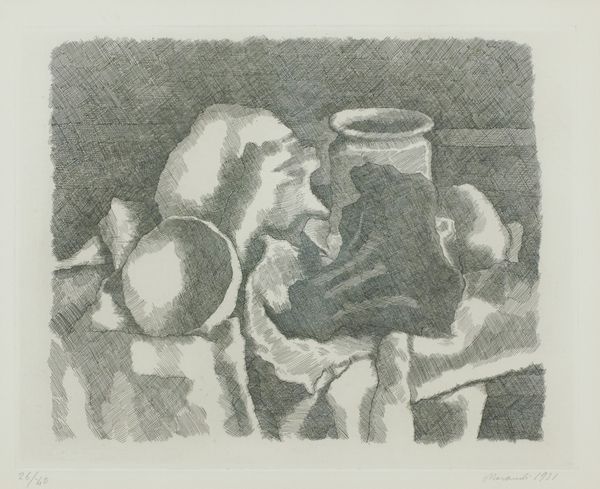 ,Giorgio Morandi : Natura morta con il panneggio  - Asta Asta di Arte Moderna e Contemporanea - Associazione Nazionale - Case d'Asta italiane