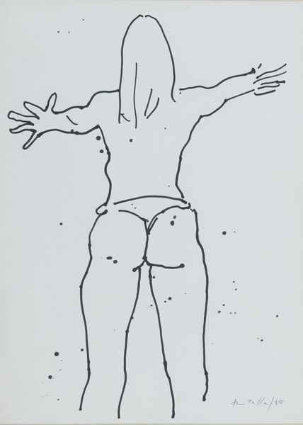 ,Mimmo Rotella : Nudo di schiena  - Asta Asta di Arte Moderna e Contemporanea - Associazione Nazionale - Case d'Asta italiane