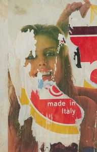 ,Mimmo Rotella - Senza titolo 'Made in Italy'