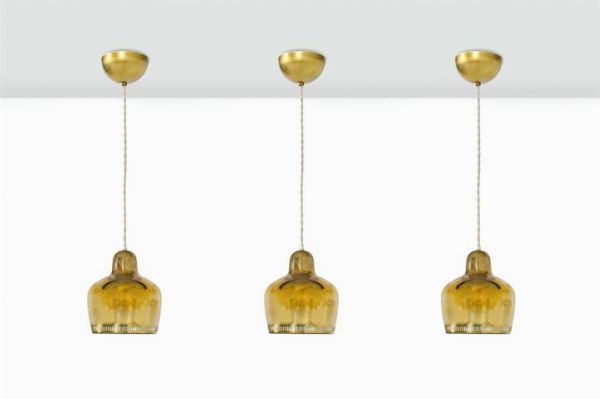 AALTO ALVAR Kuortane 1898 - Helsinki 1976 Tre lampade mod Golden Belle  - Asta 143 Asta Sant'Agostino: Design - I - Associazione Nazionale - Case d'Asta italiane