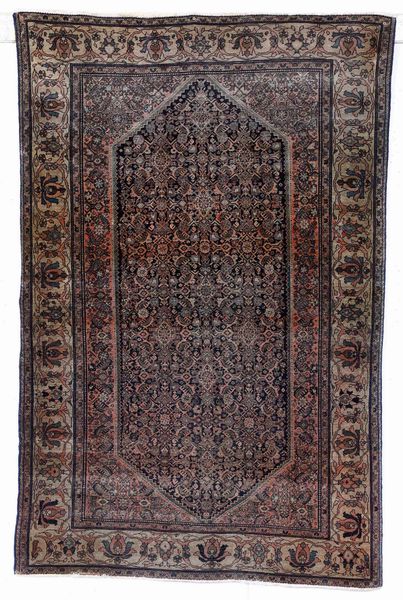 Tappeto Senneh, Persia inizio XX secolo  - Asta Tappeti - Associazione Nazionale - Case d'Asta italiane