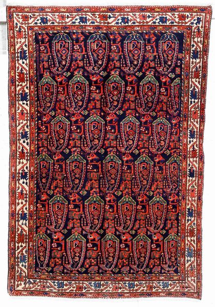 Tappeto Birjand, Persia fine XIX inizio XX secolo  - Asta Tappeti - Associazione Nazionale - Case d'Asta italiane