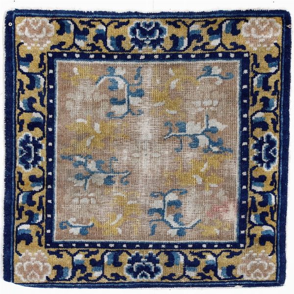 Mat Cina fine XIX secolo  - Asta Tappeti - Associazione Nazionale - Case d'Asta italiane