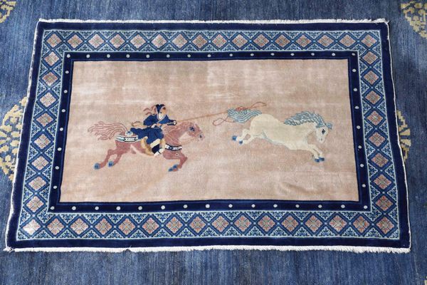 Lotto di due tappeti Cina  - Asta Tappeti - Associazione Nazionale - Case d'Asta italiane