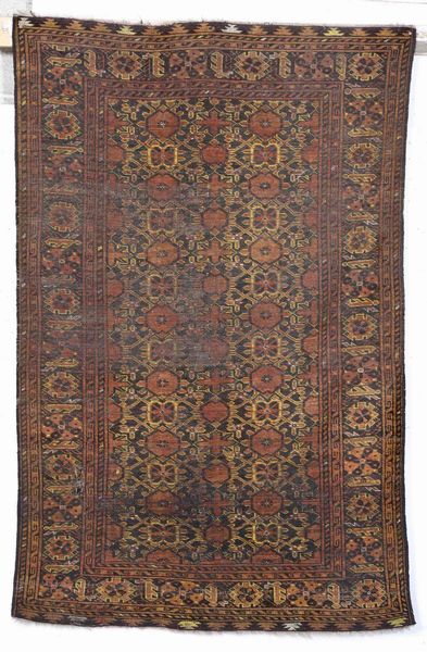 Tappeto Belucistan, inizio XX secolo  - Asta Tappeti - Associazione Nazionale - Case d'Asta italiane