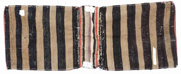 Sacca doppia Shahsavan, notd ovest Persia fine XIX secolo  - Asta Tappeti - Associazione Nazionale - Case d'Asta italiane