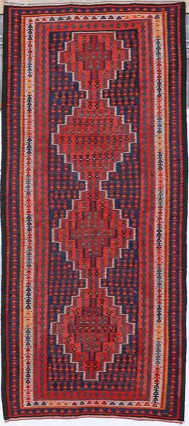 Kilim Persia inizio XX secolo  - Asta Tappeti - Associazione Nazionale - Case d'Asta italiane