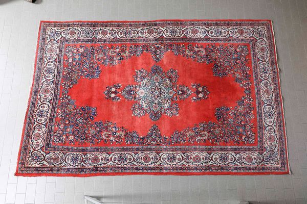 Lotto di due tappeti Persia inizio XX secolo  - Asta Tappeti - Associazione Nazionale - Case d'Asta italiane