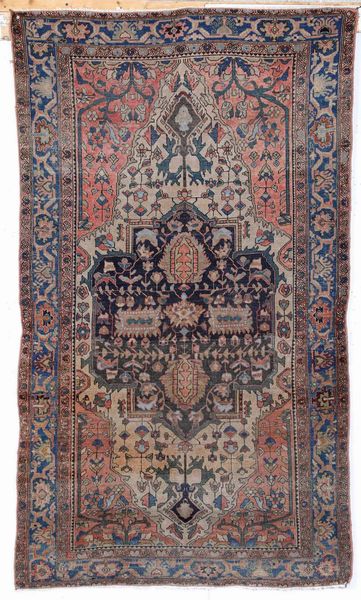 Tappeto Sarouk, Persia fine XIX inizio XX secolo  - Asta Tappeti - Associazione Nazionale - Case d'Asta italiane