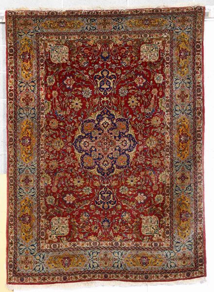 Tappeto Persia, prima met XX secolo  - Asta Tappeti - Associazione Nazionale - Case d'Asta italiane