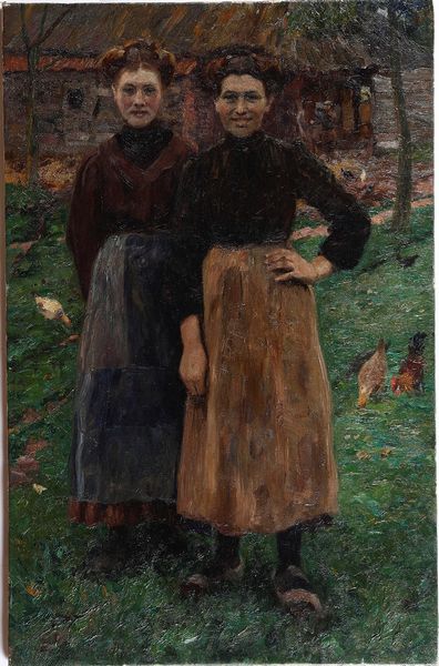 ,Georges de Sloovere : Contadine  - Asta Dipinti del XIX e XX secolo | Cambi Time - Associazione Nazionale - Case d'Asta italiane