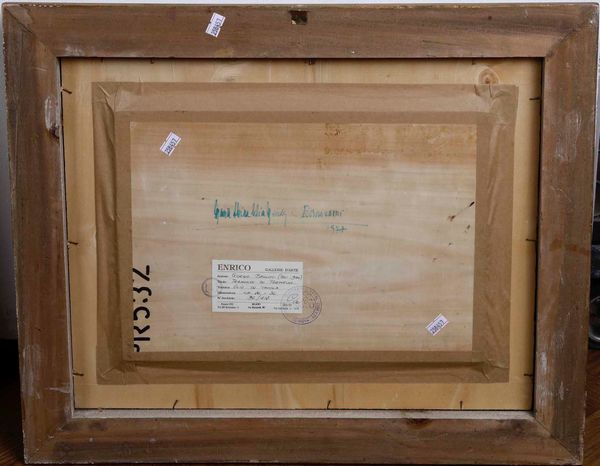 ,Giorgio Belloni : Tramonto su portofino  - Asta Dipinti del XIX e XX secolo | Cambi Time - Associazione Nazionale - Case d'Asta italiane