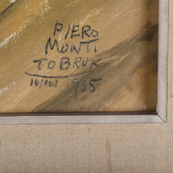 ,Piero Monti : Beduino della Sinte (Libia)  - Asta Dipinti del XIX e XX secolo | Cambi Time - Associazione Nazionale - Case d'Asta italiane