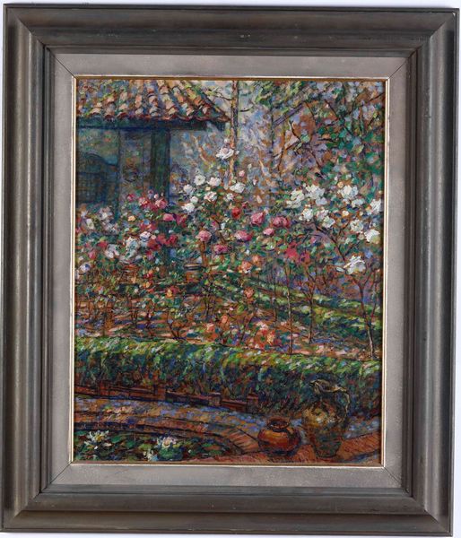 ,Alberto Ferrero : Il mio roseto di Milano  - Asta Dipinti del XIX e XX secolo | Cambi Time - Associazione Nazionale - Case d'Asta italiane