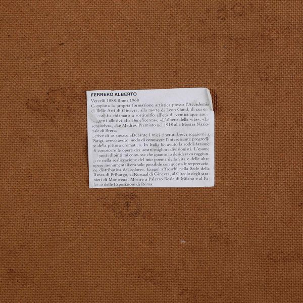 ,Alberto Ferrero : Il mio roseto di Milano  - Asta Dipinti del XIX e XX secolo | Cambi Time - Associazione Nazionale - Case d'Asta italiane