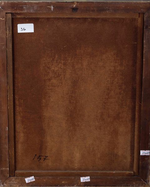 ,Raffaele Pontremoli : Volto d�uomo in due posizioni  - Asta Dipinti del XIX e XX secolo | Cambi Time - Associazione Nazionale - Case d'Asta italiane