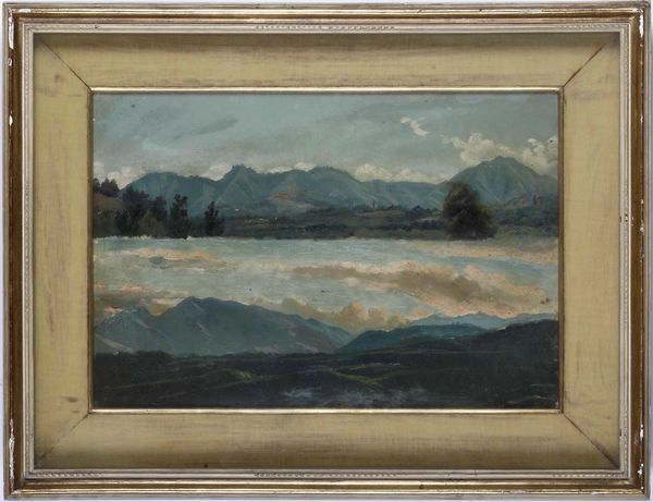Pittore del XX secolo Paesaggi montani sovrapposti  - Asta Dipinti del XIX e XX secolo | Cambi Time - Associazione Nazionale - Case d'Asta italiane