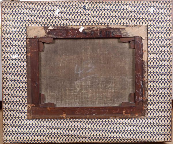 Scuola dell�inizio del XIX secolo Paesaggio con viandante  - Asta Dipinti del XIX e XX secolo | Cambi Time - Associazione Nazionale - Case d'Asta italiane