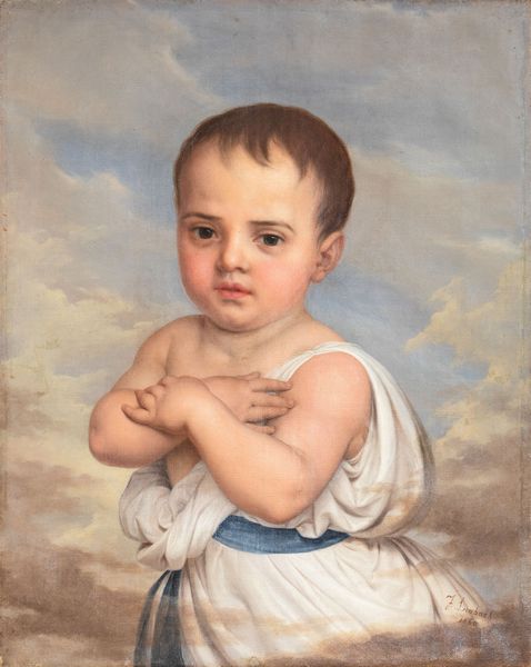 ,Franz Lenbach : Figura di bambino, 1860  - Asta Dipinti del XIX e XX secolo | Cambi Time - Associazione Nazionale - Case d'Asta italiane