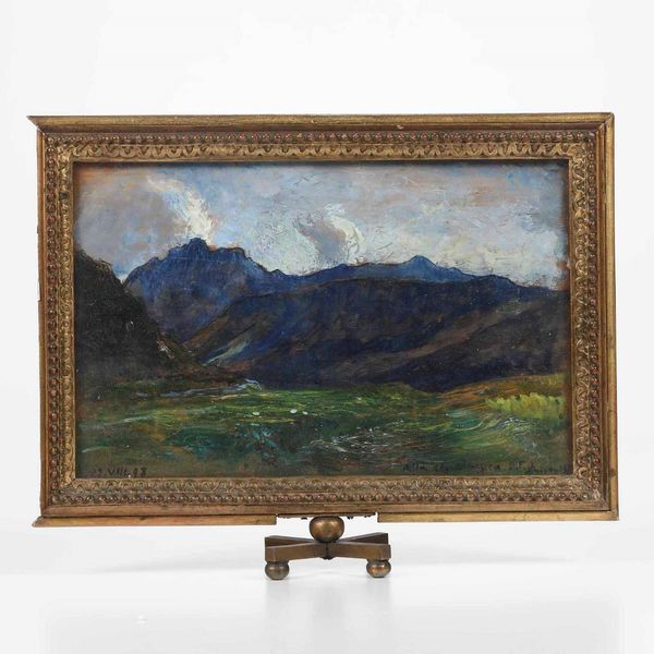 ,Leonardo Bistolfi : Due paesaggi montani  - Asta Dipinti del XIX e XX secolo | Cambi Time - Associazione Nazionale - Case d'Asta italiane
