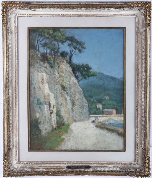 ,Raffaele Pontremoli : Strada di montagna  - Asta Dipinti del XIX e XX secolo | Cambi Time - Associazione Nazionale - Case d'Asta italiane