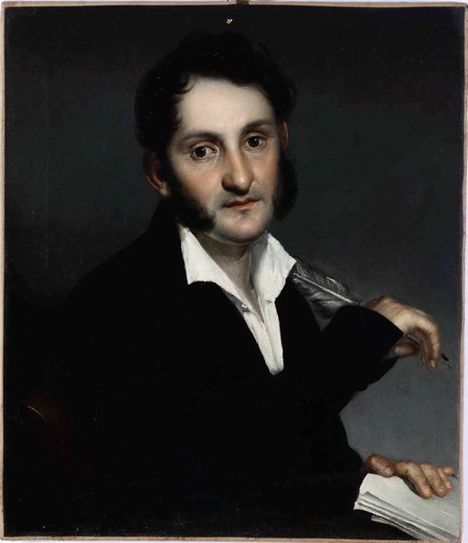 Ignoto del XIX Secolo Ritratto di poeta  - Asta Dipinti del XIX e XX secolo | Cambi Time - Associazione Nazionale - Case d'Asta italiane