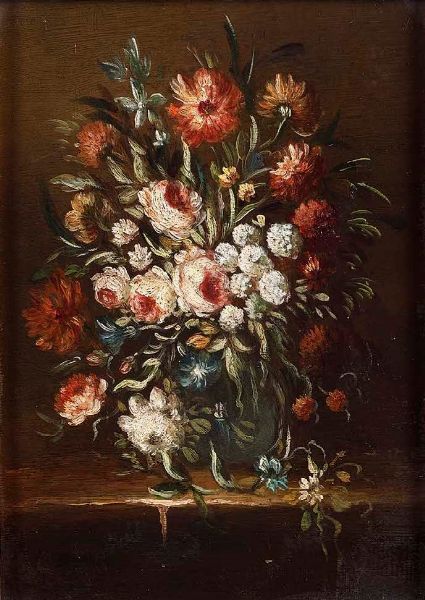 Pittore del XX secolo Vaso di fiori  - Asta Dipinti del XIX e XX secolo | Cambi Time - Associazione Nazionale - Case d'Asta italiane