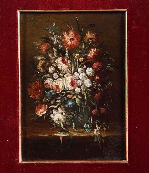Pittore del XX secolo Vaso di fiori  - Asta Dipinti del XIX e XX secolo | Cambi Time - Associazione Nazionale - Case d'Asta italiane