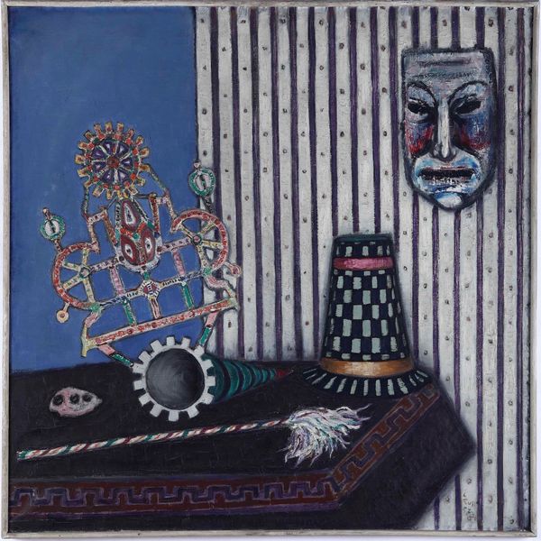 ,Mario Russo : Maschere e cappelli di carnevale  - Asta Dipinti del XIX e XX secolo | Cambi Time - Associazione Nazionale - Case d'Asta italiane