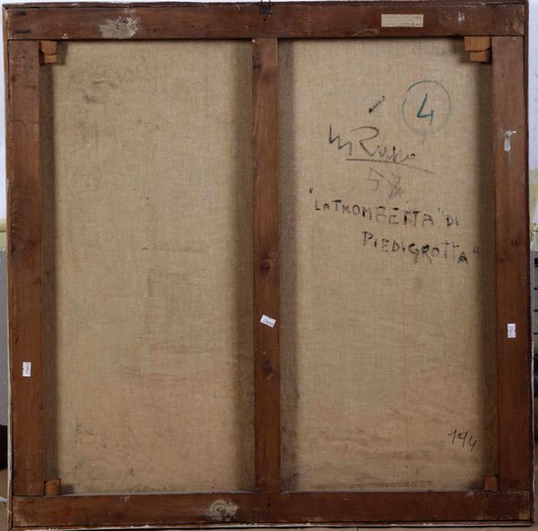 ,Mario Russo : Maschere e cappelli di carnevale  - Asta Dipinti del XIX e XX secolo | Cambi Time - Associazione Nazionale - Case d'Asta italiane