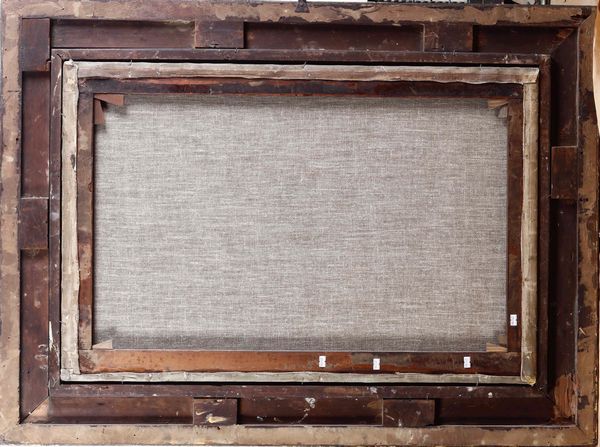 Theo Hyslop (1856-1933) Paesaggio con cacciatore  - Asta Dipinti del XIX e XX secolo | Cambi Time - Associazione Nazionale - Case d'Asta italiane