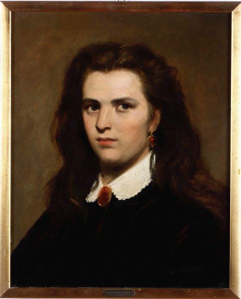 ,Bernardo Celentano : Ritratto di fanciulla  - Asta Dipinti del XIX e XX secolo | Cambi Time - Associazione Nazionale - Case d'Asta italiane