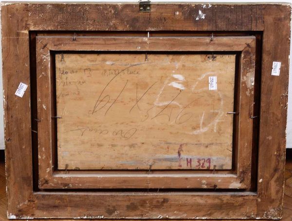 ,Carlo Follini : P.za dei Miracoli a Pisa  - Asta Dipinti del XIX e XX secolo | Cambi Time - Associazione Nazionale - Case d'Asta italiane