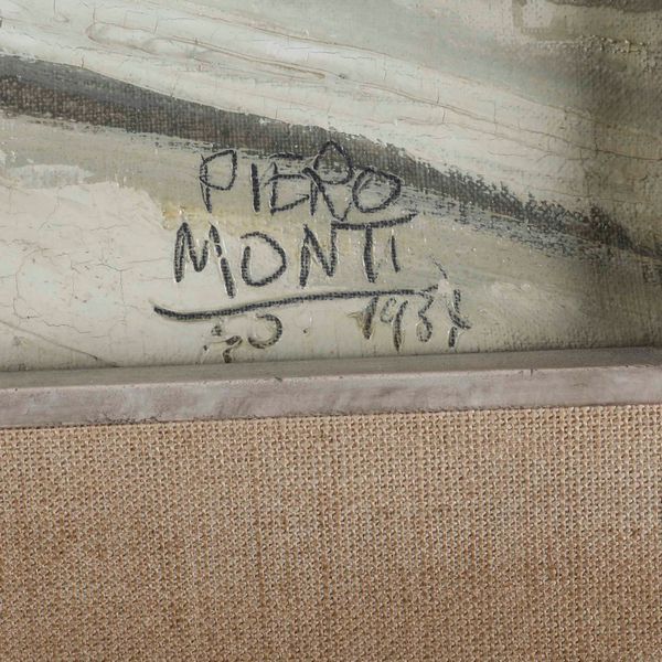 ,Piero Monti : La madama Eritrea  - Asta Dipinti del XIX e XX secolo | Cambi Time - Associazione Nazionale - Case d'Asta italiane