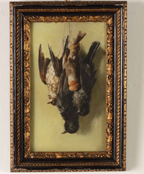 Scuola italiana inizi del XX secolo Natura morta con cacciagione  - Asta Dipinti del XIX e XX secolo | Cambi Time - Associazione Nazionale - Case d'Asta italiane