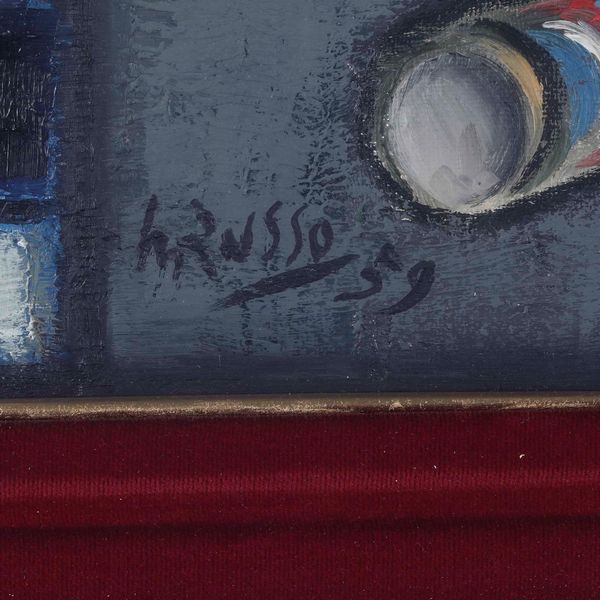 ,Mario Russo : Cotillons di carnevale, 1959  - Asta Dipinti del XIX e XX secolo | Cambi Time - Associazione Nazionale - Case d'Asta italiane