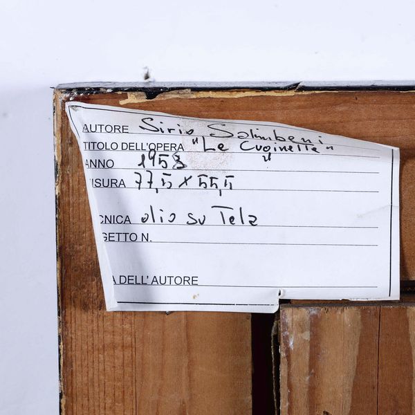 Sirio Salimbeni (1917-2006) Le cuginette  - Asta Dipinti del XIX e XX secolo | Cambi Time - Associazione Nazionale - Case d'Asta italiane