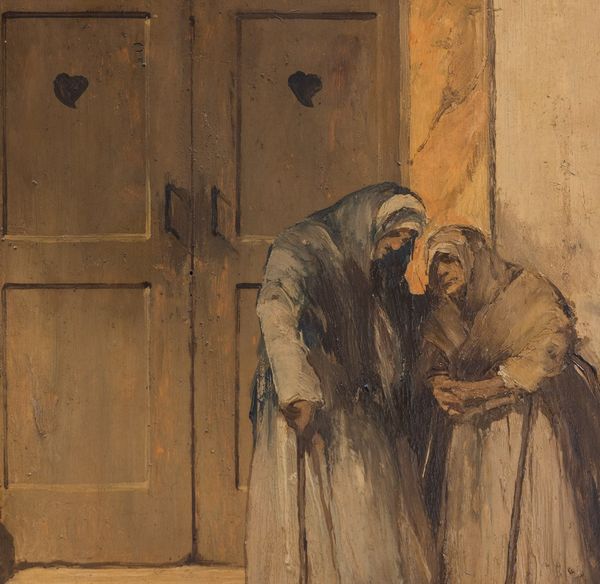 A. Dressler (XIX secolo) Figure di anziane  - Asta Dipinti del XIX e XX secolo | Cambi Time - Associazione Nazionale - Case d'Asta italiane