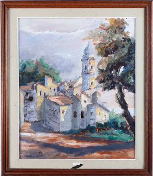 Della Volta Luci e ombre a Pompeiana  - Asta Dipinti del XIX e XX secolo | Cambi Time - Associazione Nazionale - Case d'Asta italiane