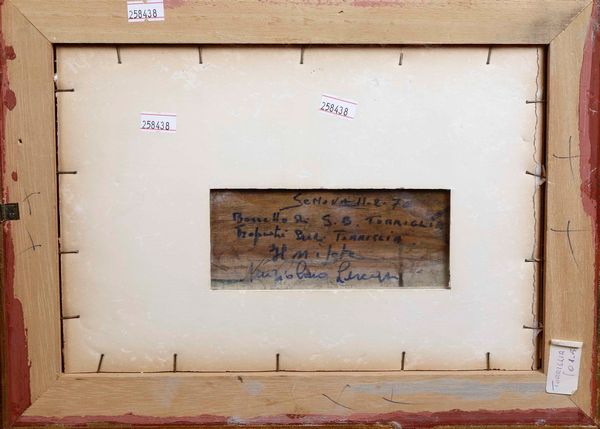 ,Giovanni Battista Torriglia : Donna alla finestra  - Asta Dipinti del XIX e XX secolo | Cambi Time - Associazione Nazionale - Case d'Asta italiane