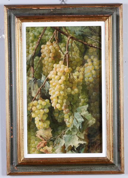 Augusto Ferri (1829-1895) Nature morte  - Asta Dipinti del XIX e XX secolo | Cambi Time - Associazione Nazionale - Case d'Asta italiane