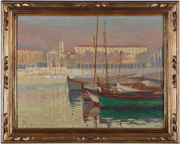 ,Attilio Guffanti : Barche  - Asta Dipinti del XIX e XX secolo | Cambi Time - Associazione Nazionale - Case d'Asta italiane