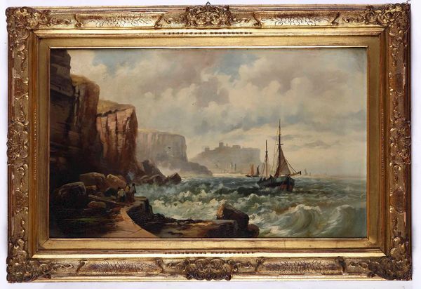 Geo Callow Paesaggio marino  - Asta Dipinti del XIX e XX secolo | Cambi Time - Associazione Nazionale - Case d'Asta italiane